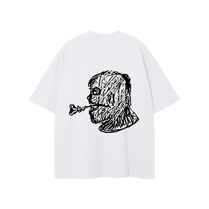 ThugLuv White Oversized